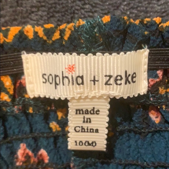 EUC Sophia + Zeke Girls Blouse Size 10 - Picture 2 of 6